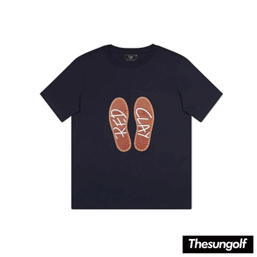 EastsideGolf】ESGL-T2009-NV RED CLAY SNEAKERSOLE TEE