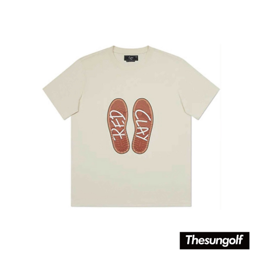 EastsideGolf】ESGL-T2009-NT RED CLAY SNEAKERSOLE TEE