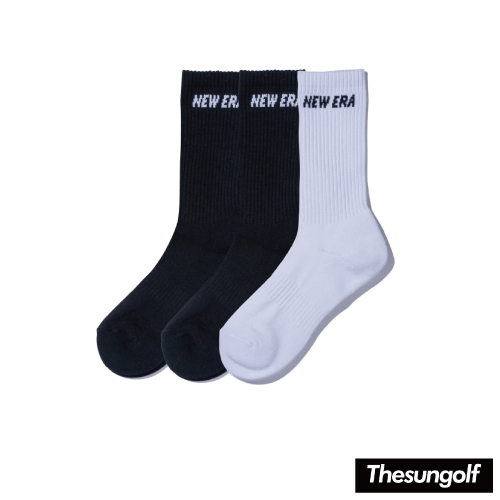 NEWERA】12674028 [SOCKS CREW 3PAIRS MULTI]